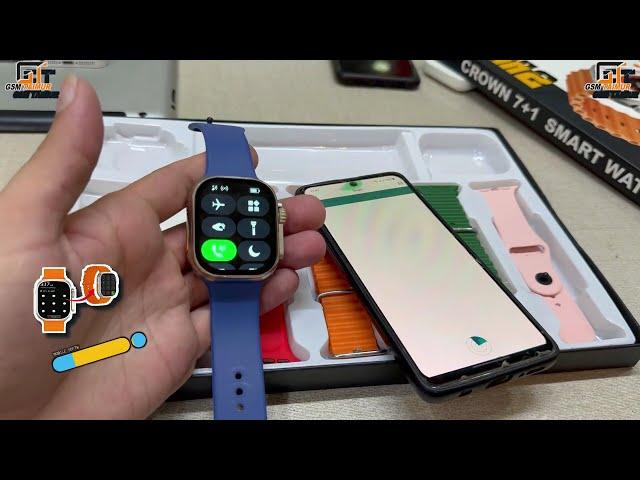 I forgot my smartwatch ultra password How to Unlock Forgotten Password on smartwatch 7+1 #gsm Taimur