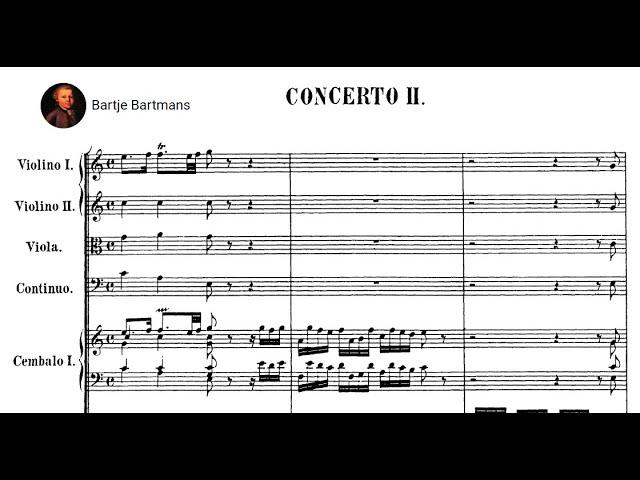 J.S. Bach - Concerto II for Two Harpsichords, BWV 1061 (1734)