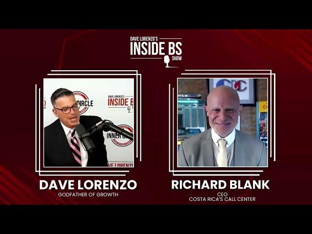 Inside BS show introduces B2B expert Richard Blank from Costa Rica's Call Center