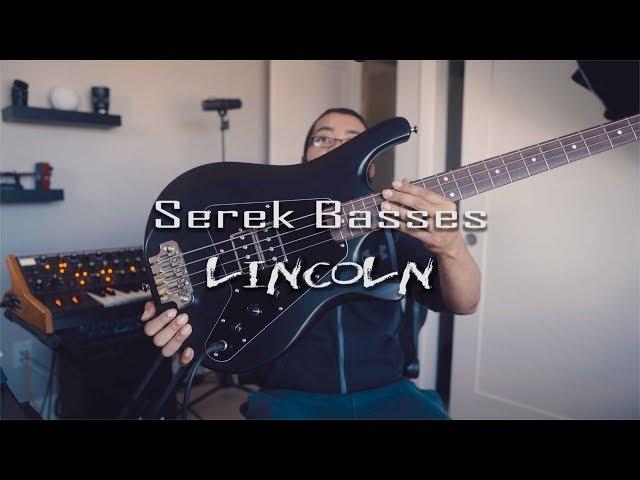 Serek Basses - Lincoln Demo w/ dual Serek Singles - Drew "Hondo" Felder