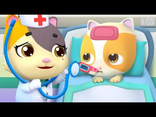 Going to the Doctor | Doctor Cartoon | Kids Songs | Nursery Rhymes | Kids Cartoon | BabyBus