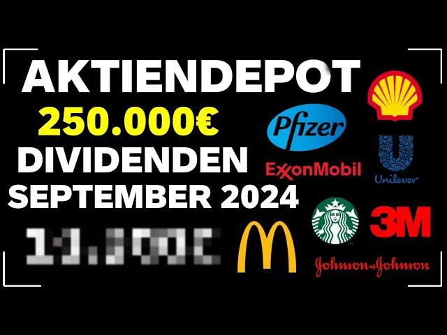 Mein Dividenden-Einkommen im Monat September 2024