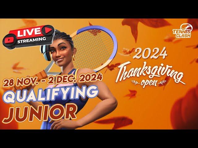 Tennis Clash 2024 Thanksgiving Open Junior Qualifying Round [November-December 2024]