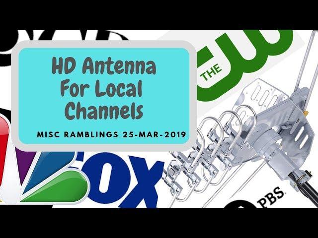 HD Antenna for Local Channels