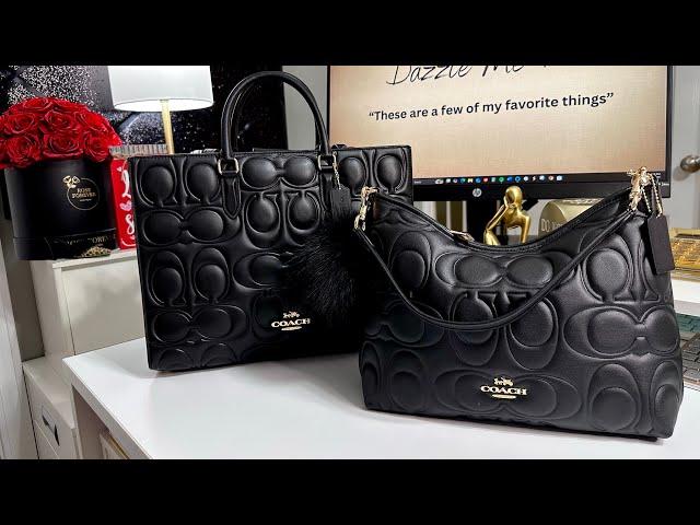 Unboxing: COACH MAGGIE in Signature Leather