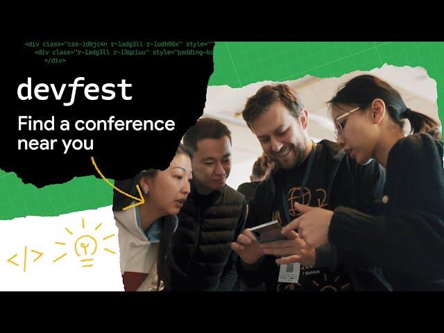 Find a DevFest Near You!