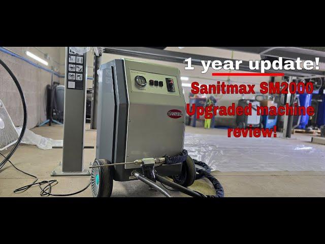 Sanitmax SM1000 Dry Ice Blaster 1 year update, and new SM2000!!