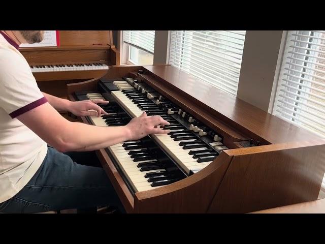 Funky Blues in D - Chris Hazelton on the Hammond Organ