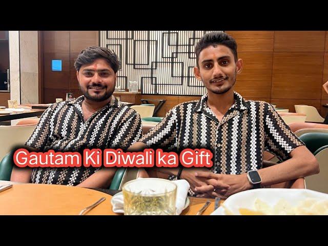 Sapna Ne  Gautam Ko Diya  Diwali Ka Bhut Hi pyara Gift @snappygirl @Rkindianblogger