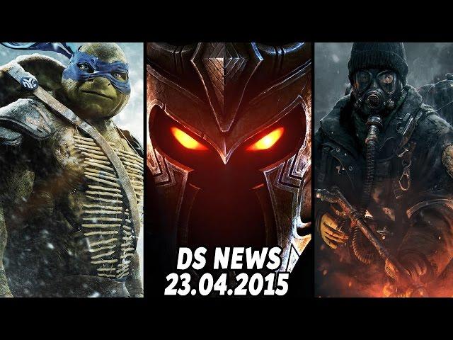 DS News - TMNT 2, The Division, Ancestors The Humankind Odyssey, Mad Max, Tony Hawk, The Equalizer 2