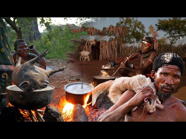 Unveiling The Hadzabe Tribe: Masterful African Hunters Catching And Cooking Prey | Full Documentary