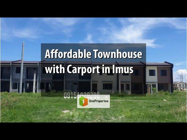 Affordable Townhouse with Carport in Imus