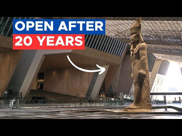 Inside the $1BN Long-Awaited Grand Egyptian Museum