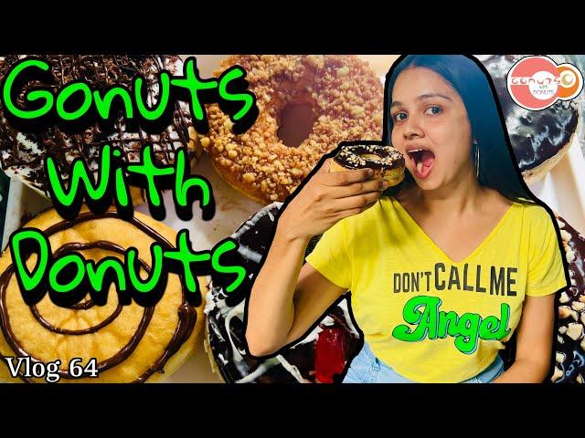 මෙහෙමත් Donut කෑමක් | Gonut with Donut | Food review | Sweet food | @WolfyVlogs