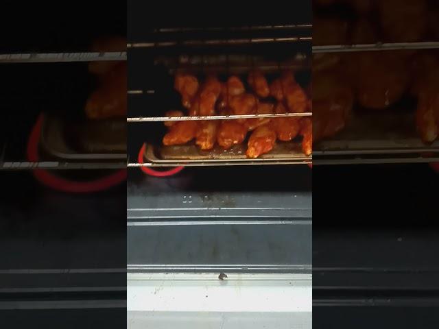 Homemade baked buffalo wings recipe