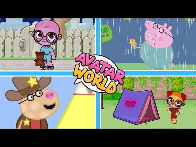 Peppa Pig in Avatar World | Pedro the Cowboy | Thunderstorm