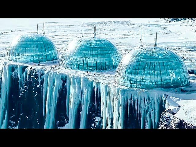 Drone Flew Over The Ice Wall Of Antarctica, What Was Captured Terrified The Whole World