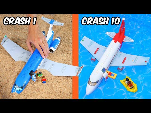 PLANE CRASHES in LEGO…