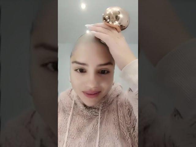 Beautiful Actress Deepfake Headshave Bald Video Ai #hairstyle #oscarwinner #hair #beauty #actress