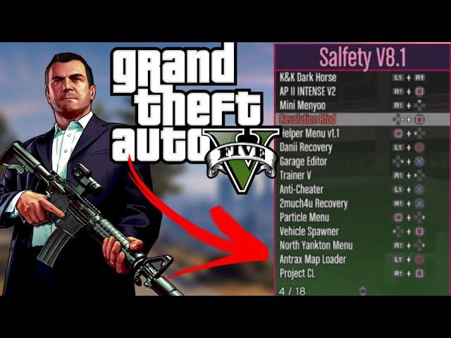 How To Install Gta V Mod Menu PlayStation 3 (HEN+CFW) BEGINNERS GUIDE