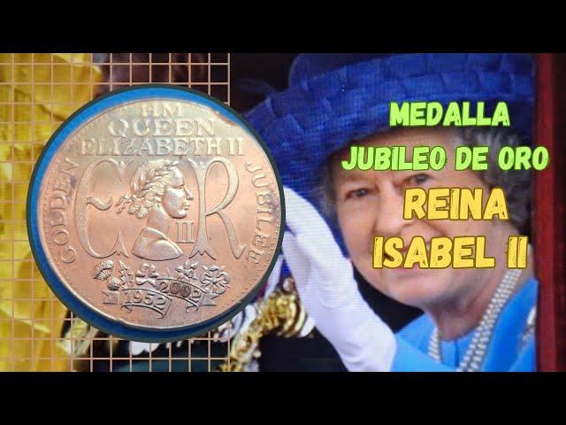 ¿Cuánto Vale la MEDALLA del Jubileo de ORO de ISABEL II? El Secreto Detrás de la Medalla del Jubileo