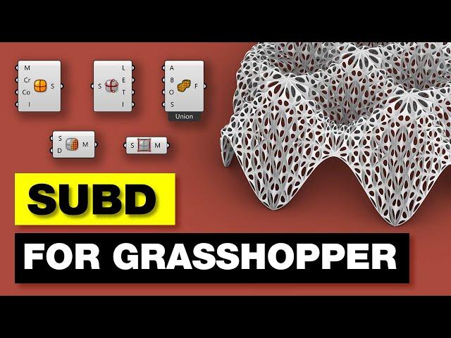 SubD Grasshopper Components in Rhino 7
