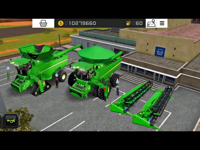 Farming Simulator 18 Harvest Wheat With New Harvesters ! Fs18 Multiplayer Timelapse | Fs 18 #fs18