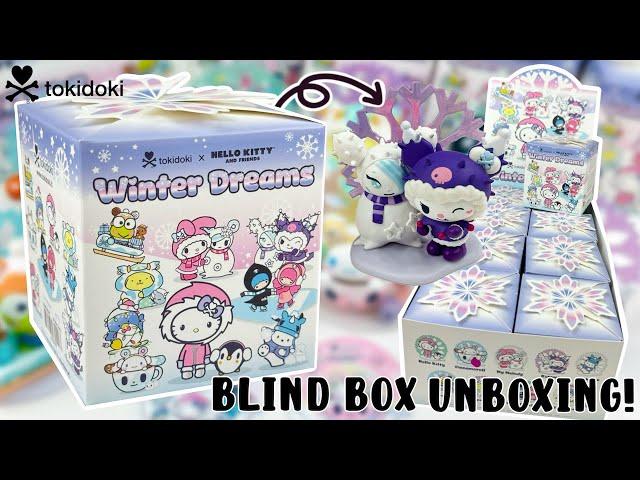 Opening the NEW tokidoki Hello Kitty and Friends Winter Dreams Series! | SANRIO BLIND BOX UNBOXING