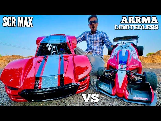 RC World’s Fastest Car Vs RC Upgraded Traxxas X01- Chatpat toy TV