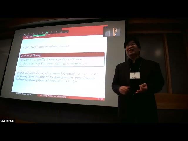 Daniel Nakano: On tilting modules and p-filtrations