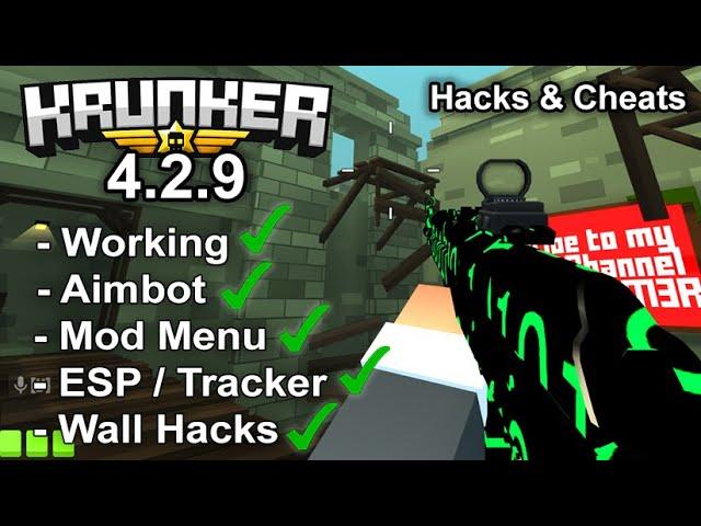 Krunker.io 4.2.9 Free Hacks & Cheats (WORKING)