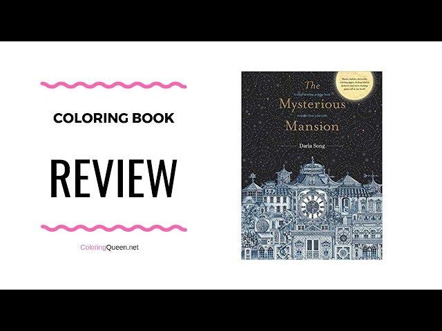 The Mysterious Mansion (English Edition) Coloring & Activity Book Review - Daria Song