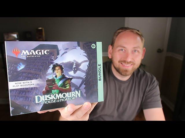 MTG Duskmourn House of Horror Bundle Unboxing