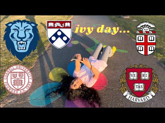 COLLEGE DECISIONS REACTIONS (IVY DAY) LOL.