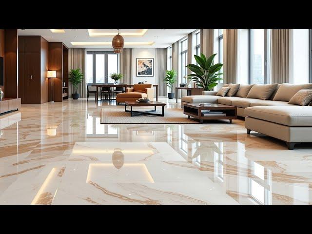 100 Stylish Living Room Floor Tiles Designs 2025 | Porcelain & Ceramic Home flooring design Ideas