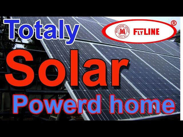 Murickens Group Installed 15 KW Flyline solar Standalone Solar Power in Kallara kottayam-total house