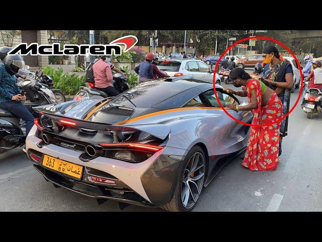 McLaren 720s in INDIA | Public REACTIONS and ACCELERATION!