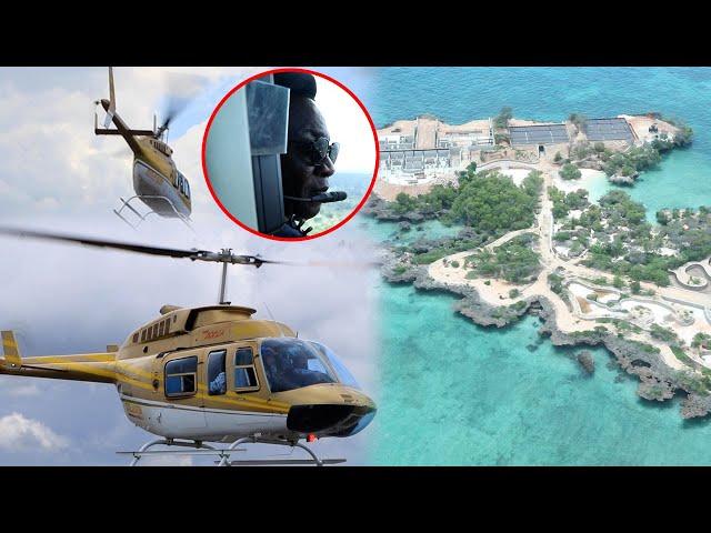 RC AFANYA ZIARA KWA HELIKOPTA ZANZIBAR, ATAKA WATU WAZOEE, YAPITA CHINI CHINI MITAANI MJINI