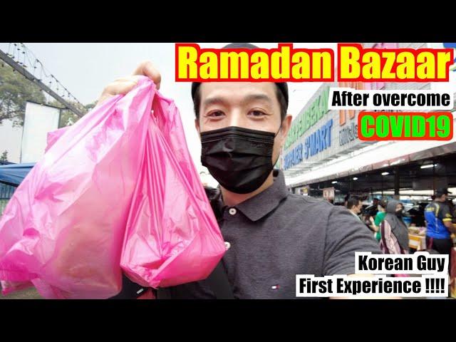 Ramadan Bazaar experience first time of Korean Uncle in Malaysia