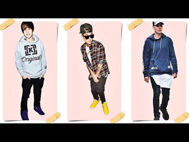 Justin Bieber Before and After Shoes Style (2009 - 2016)