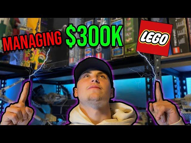 Keeping inventory of my $300,000 Lego collection!