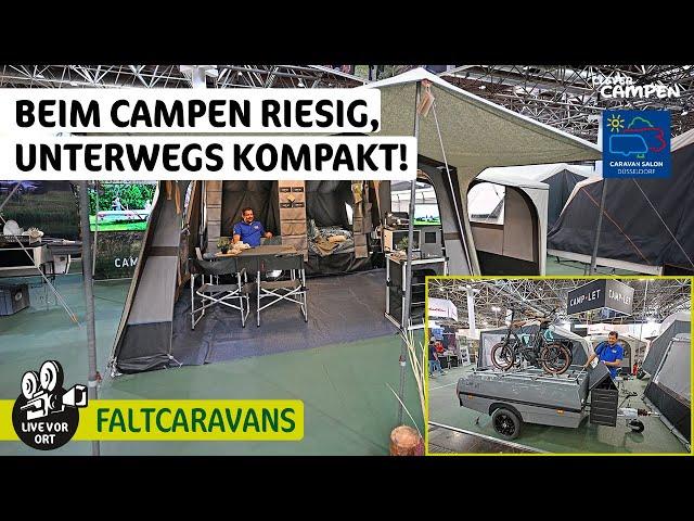 Vier Faltcaravans im Überblick: Vorteile, Modelle und Tipps für Elektroautos & Verbrenner