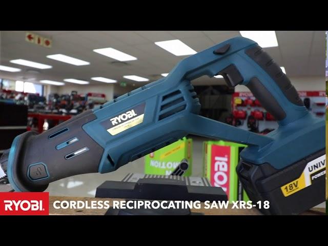 RYOBI XRS-18 Cordless Reciprocating Saw