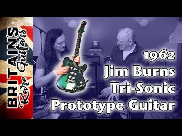 1962 Jim Burns Prototype Greenburst Guitar