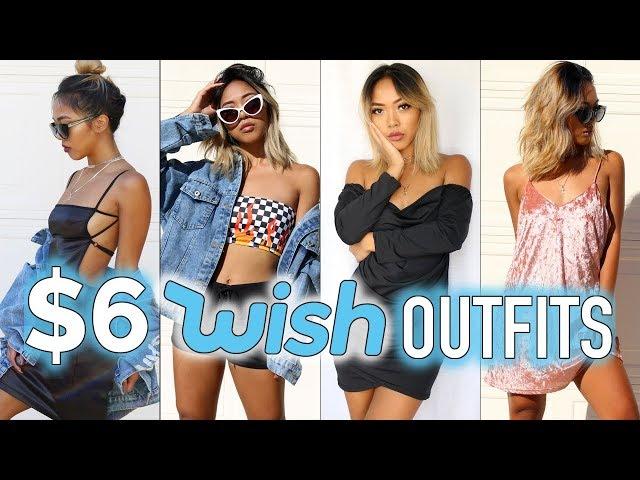 WEARING $6 CLOTHES FROM WISH FOR A WEEK! | FASHION | Nava Rose