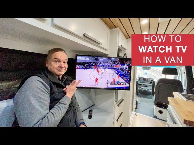 Van Life Hack | How to watch TV in your van or RV