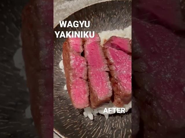 $270 Wagyu YAKINIKU in Tokyo Shorts #wagyu