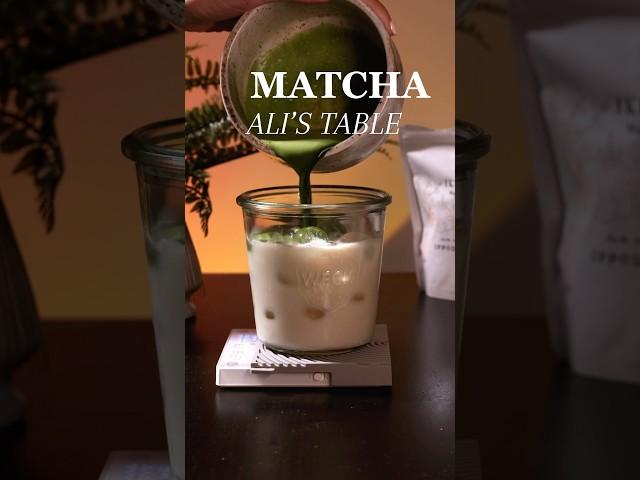 a cinematic matcha ritual inspired by chefs table #matcha #matchalatte #tea #chefstable