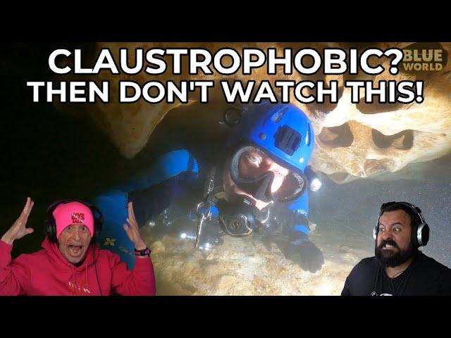 Divers React to a VERY TIGHT Cave Dive in Florida!