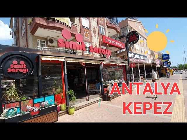 Antalya Kepez Merkez Gezi Turu - Antalya Kepez Centrum Walking Tour Vlog | Türkiye  